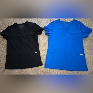 Figs casma 3 pocket scrub tops XS